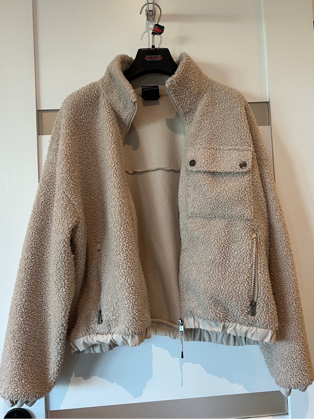 Women's Vuori Sycamore Full Zip Jacket 💫 Dune 💫 Medium - Picture 9 of 15